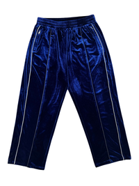 Velour Sweatpants - Navy